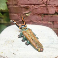 Vintage Hand-Painted Metal Beetle Boot Jack 10