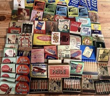 15 Vintage Unstruck Matchbooks - Supper Clubs, Casinos, Advertising, Pinups picture