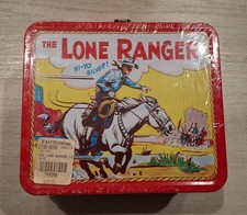 The Lone Ranger Metal Lunchbox FACTORY SEALED 1995 G WHIZ BROADWAY VIDEO ENT picture