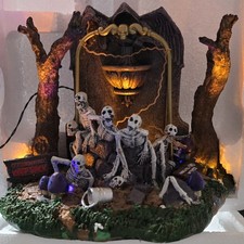 Lemax Spooky Town Halloween WELL OF SOULS Retired RARE Item 04222 picture