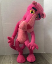 VTG 1964 Pink Panther 26” Plush Stuffed Animal Mirisch-Geoffrey Mighty Star READ picture