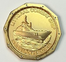 USS Indianapolis (LCS-17) Christening Coin picture
