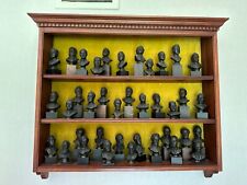 Presidential Bronzes collection display (38 mini bronze busts of US presidents) picture