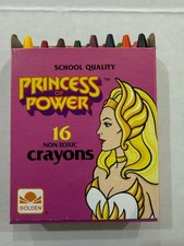 Golden Princess Of Power She-Ra Pack Or 16 Non-toxic Crayons picture