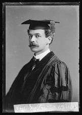 Photo:W.P. Stafford Portrait in Graduation Cap and Gown picture