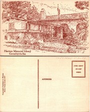 Harrison Memorial Library Carmel CA Postcards unused 51807 picture