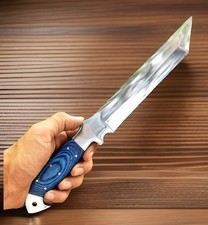 Custom Handmade Carbon Steel 1095 Professional Strong Knife Hunting Tactical EDC picture