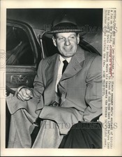 1949 Press Photo Leo Durocher New York Giants manager - nes05248 picture
