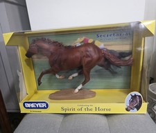RETIRED Brand New BREYER Secretariat Triple Crown Winner #1345 2009 1:9 NiB HtF picture