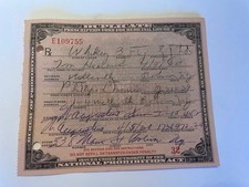 Early 1930's Prohibition Prescription for Medicinal Liquor - Quantity 1 picture