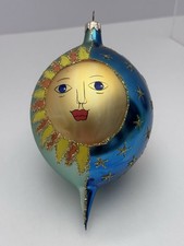 Vintage 1996 Christopher Radko Copernicus Italian Glass Ornament picture