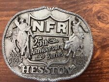 NFR 25th Anniversity Series Hesston First Edition Belt Buckle picture