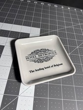 Vintage Hotel Metropole Brussels Dish Tray –  Ceramic Belgium Souvenir picture