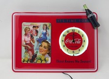 It's Time For Coca-Cola Electric Wall Clock Limited Edition Springtime picture
