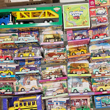 Chevron Cars Fun Club Box Diecast Collectible Toy Car Lot Gas & Oil Theme picture
