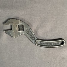 Vintage Billings 8” No 48 Curved Handle Wrench Hartford Conn EXCELLENT 👀👀👀 picture