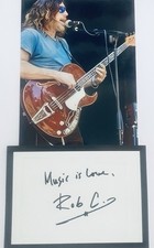 Rob Campanella American Musician & Producer, Original 10 x 8 Signature Piece picture