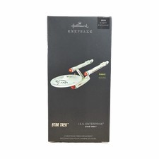 2019 Hallmark POP Minded I.S.S. Enterprise Ornament - Star Trek - Exclusive picture