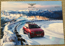 BENTLEY OFFICIAL BENTAYGA SUV FIRST PROMOTIONAL SALES BROCHURE 2015 USA EDITION picture