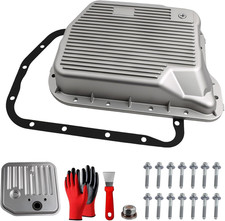 Upgraded Aluminum Oil Pan with Gasket&Magnetic Drain Plug&Filter Compatible with picture
