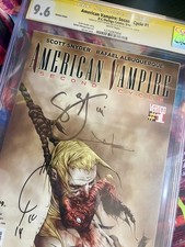 American Vampire Second Cycle #1 D.C./Vertigo  CGC 9.8 3x SIGNED Scott Snyder picture