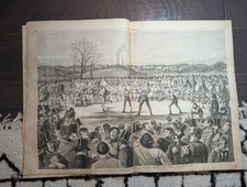 1860 First World Boxing Championship — Heenan vs. Sayers Centerfold — May 5 picture