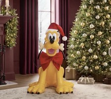 Disney 3.5 FT Animated Pluto Holiday Christmas Animatronic 2026  picture