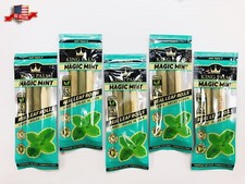 KING PALM MINT FLAVOR 100% REAL LEAF ROLLS MINI SIZE 5 PACKS picture