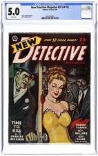 New Detective Magazine Pulp Jan 1947 Vol. 9 #3 CGC 5.0 4747353003 picture