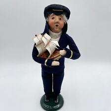 Vintage Byers Choice Caroler 1999 Nautical Series Boat Captain Holiday Christmas picture