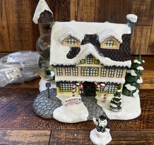 HAWTHORNE VILLAGE RUDOLPH'S CHRISTMAS TOWN VILLAGE SANTA'S TOY WORKSHOP picture
