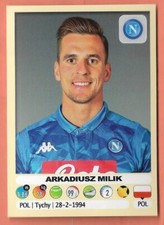 PANINI FOOTBALLERS 2018 2019 N.364 Arkadiusz Milik Napoli picture