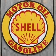 Shell Motor Oil & Gasoline 12