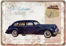 1939 Buick Vintage Auto Ad Retro Look Reproduction Metal Sign AM6260 picture