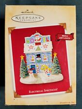 2004 Hallmark ELECTRICAL SPECTACLE Ornament Light Motion Music House NIB picture