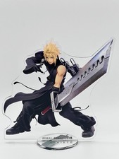 SE FF VII Rebirth Cloud Strife Acrylic Desk Display Figure NEW &  picture