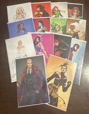 X-MEN Hellfire Gala DAVID NAKAYAMA Virgin COMIC Variant Cover Set 14 MARVEL NM picture