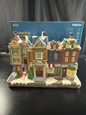 Carole Towne Collection Brownstones Lighted Musical LED Village Scene #5286184 picture