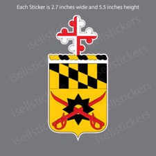 AR-2020 158th Cavalry Regiment COA Army Military Bumper Sticker Window Decal picture