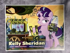 RARE My Little Pony Autograph Bundle 12 Voice Actors, Fan Artists And Composer picture