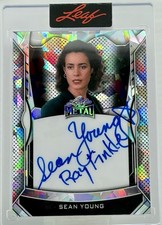 Sean Young 2025 Leaf Metal Autograph 3/10 “Ray Finkle” Inscription Ace Ventura picture