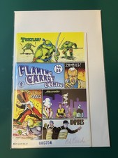 Flaming Carrot Comics 26 Ash Can Bob Burden Signed TMNT and Mystery Men picture
