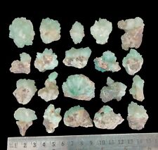 Natural Green Apophyllite Minerals #E417 (20 Items) picture