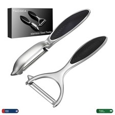 2 Pack Vegetable Peeler Set Stainless Steel I&Y Kitchen Potato New Tool picture