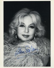 ANN SOTHERN SIGNED AUTOGRAPHED BW PHOTO GLAMOUR SHOT picture