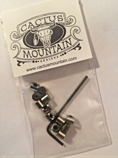 12 New Pin Keepers / Locking Backs  Biker  Pin Locks / Savers with Allen Wrench picture