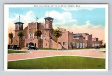 Tampa FL-Florida, The Coliseum Davis Islands, Vintage Postcard picture
