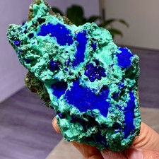 344G BEST NATURAL Azurite/Malachite crystal minerals specimens picture