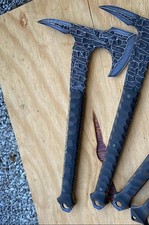 Blackstone Bearded Tomahawk Carbon Steel Axe Micarta Handle Gift item picture