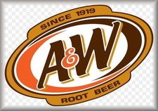 Vintage A&W Root Beer Logo, Toolbox - Refrigerator Magnet, 42 MIL READ picture